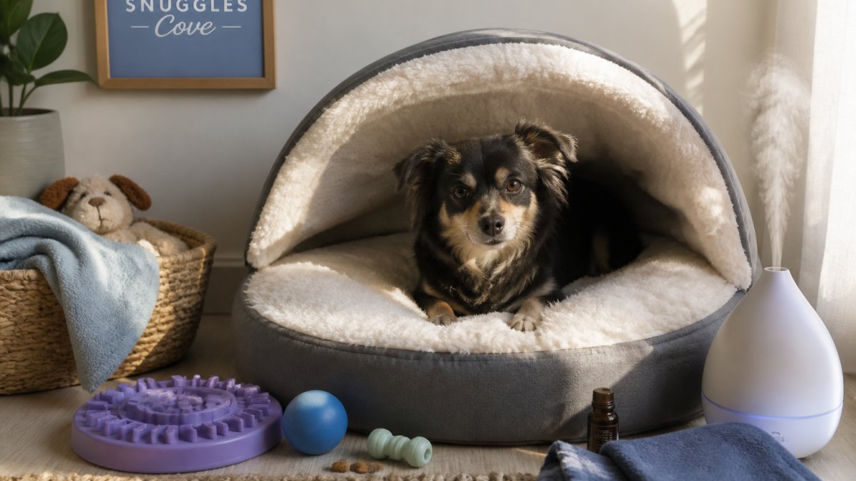 7 Ways to Create a Safe Space for Anxious Dogs