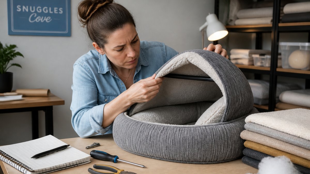 Why Hooded Pet Beds Collapse: Causes & Fixes