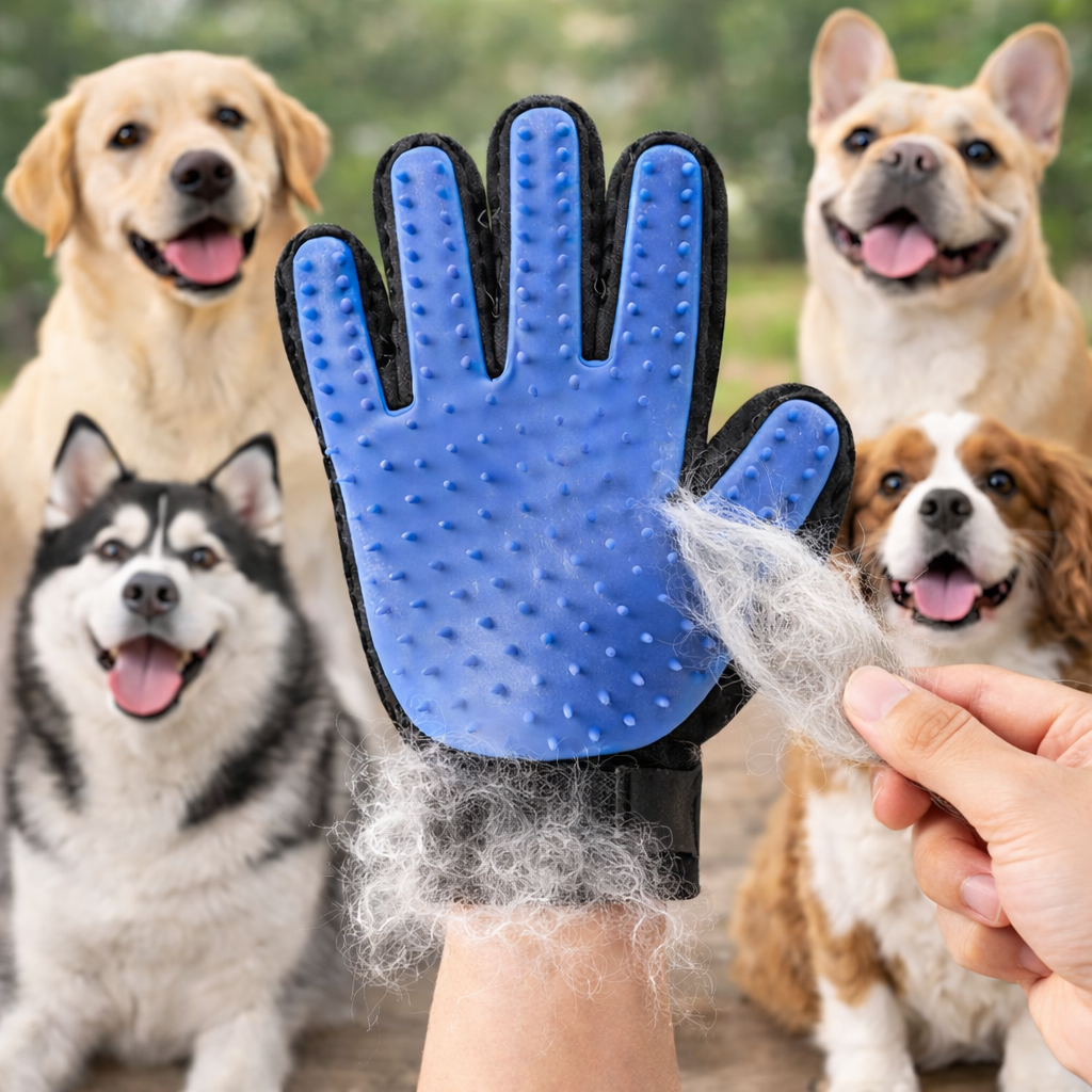 🐾 The Premium K9 Hair Remover Glove — Instant Fur Removal In Seconds!