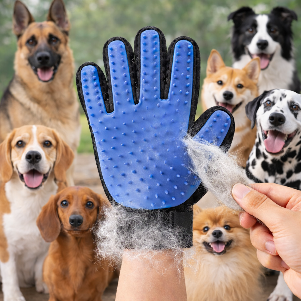 🐾 The Premium K9 Hair Remover Glove — Instant Fur Removal In Seconds!