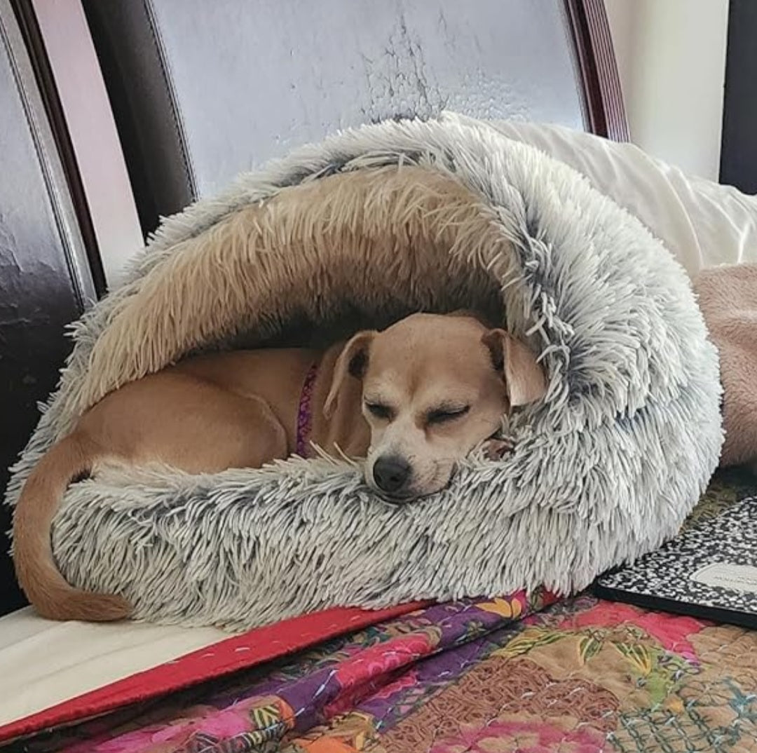 🐾 The SNUGGLES Cove - The Ultimate 2-in-1 Pet Bed!